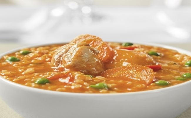 Aguadito de pavita al tomate
